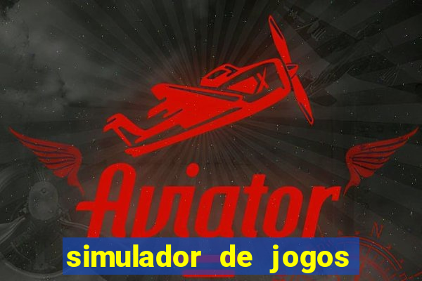 simulador de jogos de futebol apostas